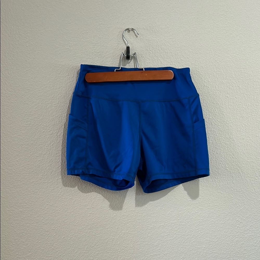 Royal Blue Women's Athletic Shorts